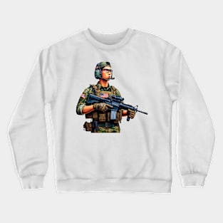 Tactical Man Crewneck Sweatshirt